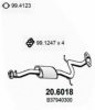 MAZDA B37940300C Middle Silencer